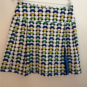 Colorful Geometric Patterned Skirt